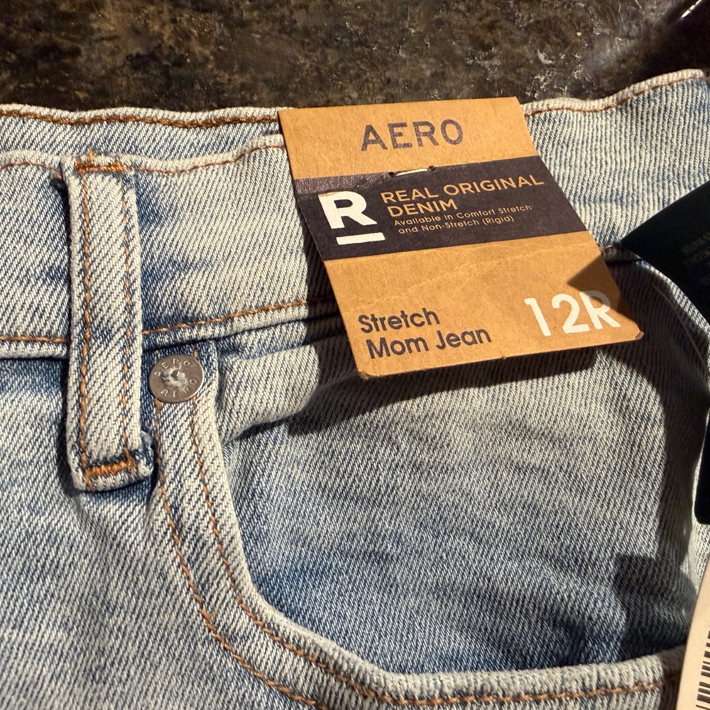 Aeropostale Sky Blue Relaxed Women's Jeans